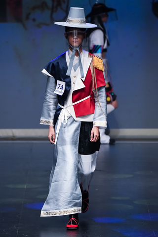 Modern hanbok uniform